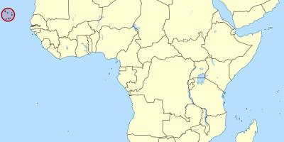 Зураг Cape Ногоон, байршил газрын зураг