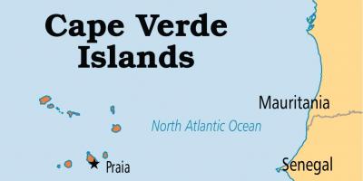 Газрын зураг газрын зураг харагдаж байгаа Cape Ногоон арлууд
